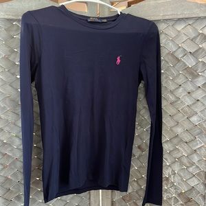 Navy blue Polo Ralph Lauren long sleeve